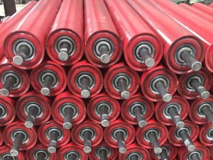 Pengantar singkat untuk mencegah misalignment sabuk atau pemindahan diri sendiri, pemalas conveyor kecenderungan besar, dan idler roller non-logam